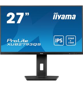 Monitor IIYAMA ProLite XUB2793QS-B7 27" 2560x1440px IPS 100Hz 1 ms [MPRT]