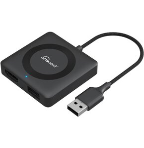 Adapter OTTOCAST CA361-C4 Bezprzewodowy CarPlay Android Auto Czarny