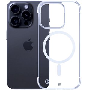 Etui 3MK Just20g MagCase do Apple iPhone 15 Pro Transparentny