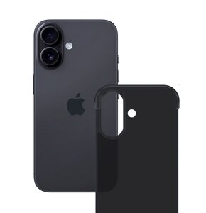 Etui 3MK Just20g Matt Case do Apple iPhone 16 Czarny