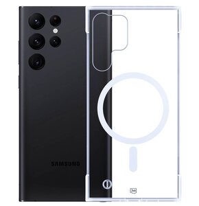 Etui 3MK Just20g MagCase do Samsung Galaxy S23 Ultra Transparentny