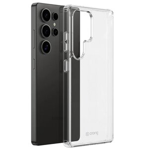 Etui CRONG Crystal Shield Cover do Samsung Galaxy S25 Ultra Przezroczysty