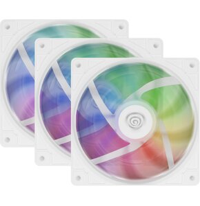 Wentylator GENESIS Oxal 120 ARGB Biały (3 szt.)