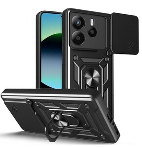 Etui TECH-PROTECT Camshield Pro Xiaomi Redmi Note 14 5G Czarny Mat