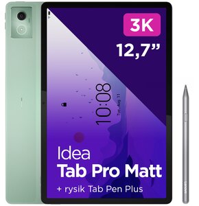 Tablet LENOVO IdeaTab Pro Matowy Ekran 12.7" 8/256GB Wi-Fi Zielony + Rysik
