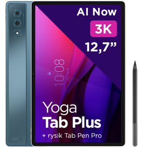 Tablet LENOVO Yoga Tab Plus TB520FU 12.7" 16/256 GB Wi-Fi Niebieski + Rysik