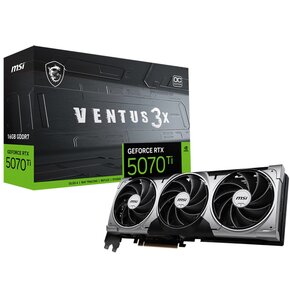 Karta graficzna MSI GeForce RTX 5070 Ti Ventus 3X OC 16GB DLSS 4
