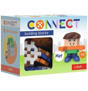 Klocki plastikowe TREFL Connect Pocket Boy Mat 62005