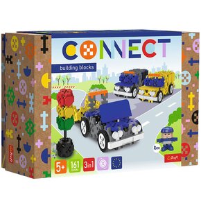 Klocki plastikowe TREFL Connect 3w1 Pojazdy uprzywilejowane 61974