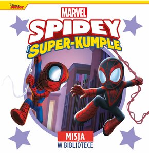 Książka Marvel Misja w bibliotece Spidey i Super-kumple (miękka okładka)