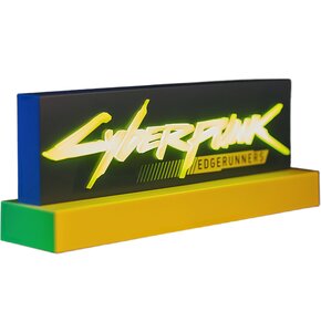 Lampka LED NEAMEDIA ICONS Cyberpunk Edgerunners Logo 22cm Czarno-żółty