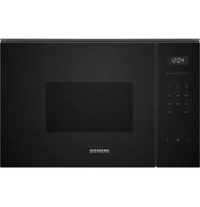 Kuchenka mikrofalowa SIEMENS BF525LMB1 IQ500 800W średnica 25.5 cm pojemność 20L TouchControl CookControl Czarny