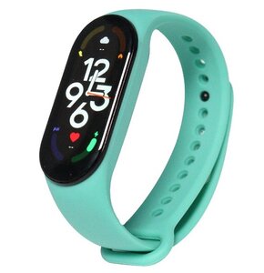 Pasek DEVIA Deluxe Sport do Xiaomi Mi Band 5/Mi Band 6/Mi Band 7 Miętowy