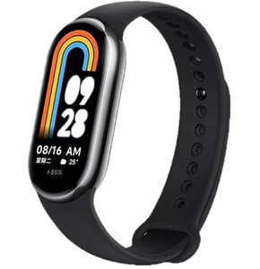 Pasek DEVIA Deluxe Sport do Xiaomi Mi Band 8 Czarny