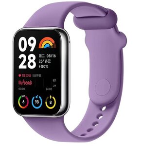 Pasek DEVIA Deluxe Sport do Xiaomi Mi Band 8 Pro/Redmi Watch 4 Lawendowy