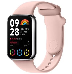 Pasek DEVIA Deluxe Sport do Xiaomi Mi Band 8 Pro/Redmi Watch 4 Pastelowy Róż