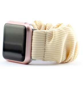 Pasek LUNA do Apple Watch 3/4/5/6/7/8/9/SE (38/40/41mm) A00311 Beżowy