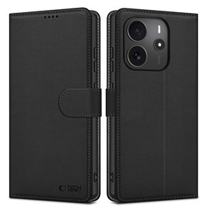 Etui TECH-PROTECT Wallet Xiaomi Redmi Note 14 4G/LTE Czarny
