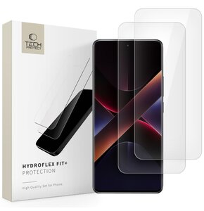 Folia hydrożelowa TECH-PROTECT Hydroflex Fit+ do Xiaomi Redmi Note 14 Pro 5G/14 Pro+ Plus 5G/Poco X7 5G (2 szt.)