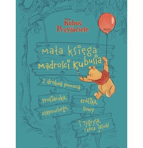 Książka Disney Kubuś i przyjaciele Mała księga mądrości Kubusia Brittany Rubiano (twarda okładka)