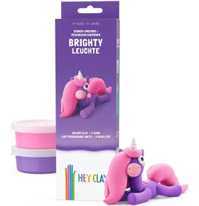 Masa plastyczna HEY CLAY Jednorożce Brighty HCL30137CEE