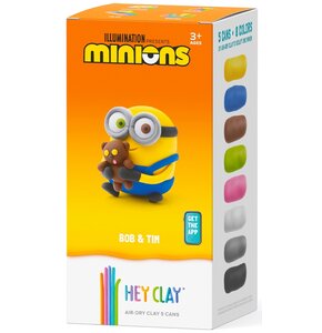 Masa plastyczna HEY CLAY Minionki Bob i Tim HCL50177
