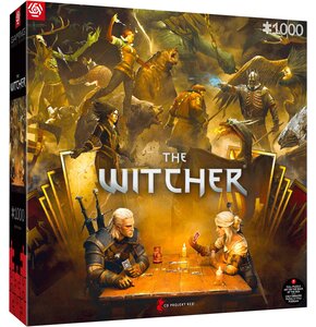 Puzzle CENEGA Gaming The Witcher (Wiedźmin) Playing Gwent (1000 elementów)