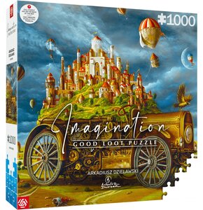 Puzzle CENEGA Imagination Arkadiusz Dzielawski Wielka Przeprowadzka (1000 elementów)