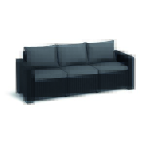 Sofa KETER California Grafit-Jasny-Szary