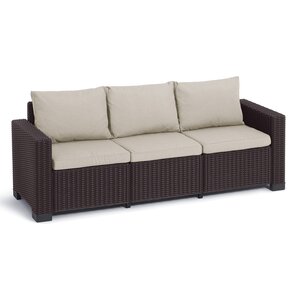 Sofa ogrodowa KETER California 3 Brązowo-beżowy