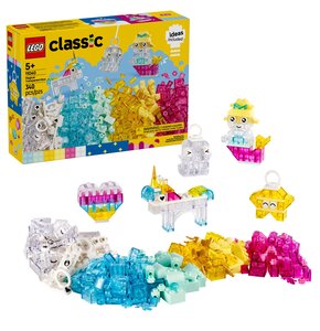 LEGO 11040 Classic Magiczny zestaw z przezroczystymi klockami