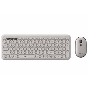 Zestaw HAVIT KB254GCM Szary