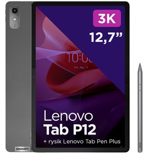 Tablet LENOVO Tab P12 TB370FU 12.7" 8/128 GB Wi-Fi Szary + Rysik