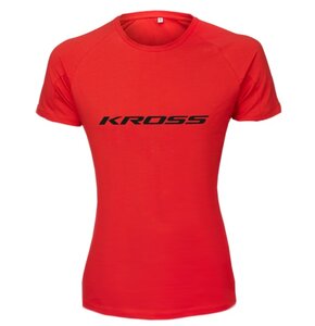 Koszulka rowerowa KROSS Doe (rozmiar S) Czerwony
