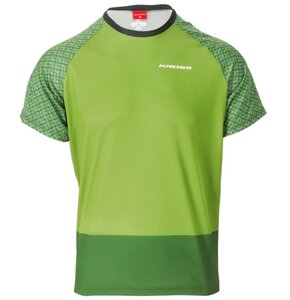 Koszulka rowerowa KROSS MTB Grundo (rozmiar XL) Zielony