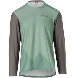 Koszulka rowerowa KROSS Veturo JRS (rozmiar XL) Zielono-szary
