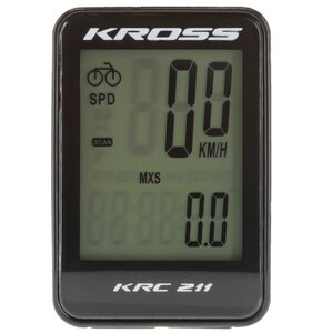 Licznik rowerowy KROSS KRC 211 Podświetlany