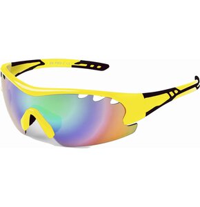 Okulary rowerowe KROSS DX-Pro 2 Zólto-czarny T4COK000011YLBK