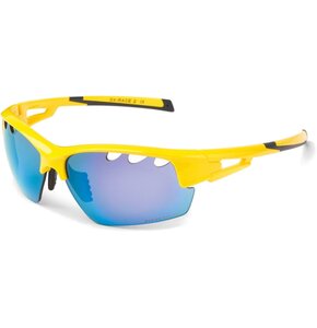 Okulary rowerowe KROSS DX-Race 2 T4COK000013YLBK Zółto-czarny