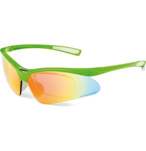 Okulary rowerowe KROSS DX-Optic 2 T4COK000014GRWH Zielono-biały