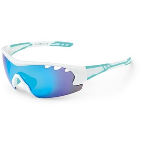 Okulary rowerowe KROSS DX-Pro 2 Biało-niebieski T4COK000011WHCD