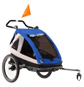 Przyczepka rowerowa KROSS Joy 30kg Pasy