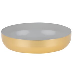Misa dekoracyjna MY HOME Soft Gold 66591 Szaro-złoty