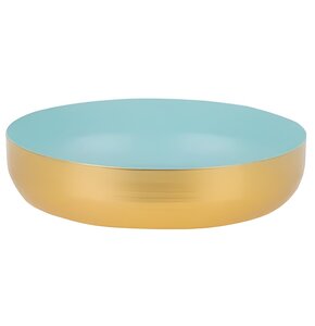 Misa dekoracyjna MY HOME Soft Gold 66592 Zielono-złoty
