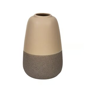 Wazon MY HOME Sand 9.5 x 9.5 x 15 cm Beżowo-brązowy