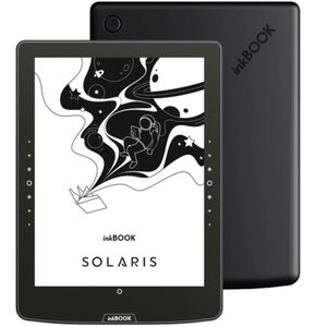 Czytnik e-booków INKBOOK Solaris 6", Podświetlany ekran, Wi-Fi Czarny