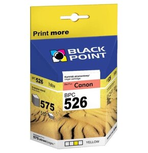 Tusz BLACK POINT do Canon CLI-526Y Żółty 8 ml BPC526Y