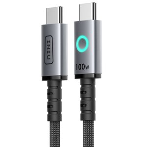 Kabel USB-C - USB-C INIU Leopard 100W 2 m Czarny