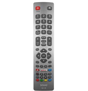 Pilot uniwersalny SAVIO RC-19 do Sharp Smart TV
