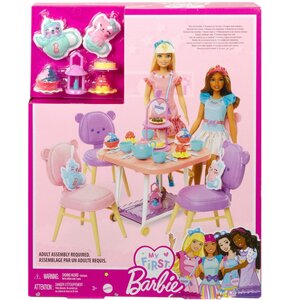Zestaw akcesoriów Barbie Moja pierwsza Barbie Podwieczorek HMM65